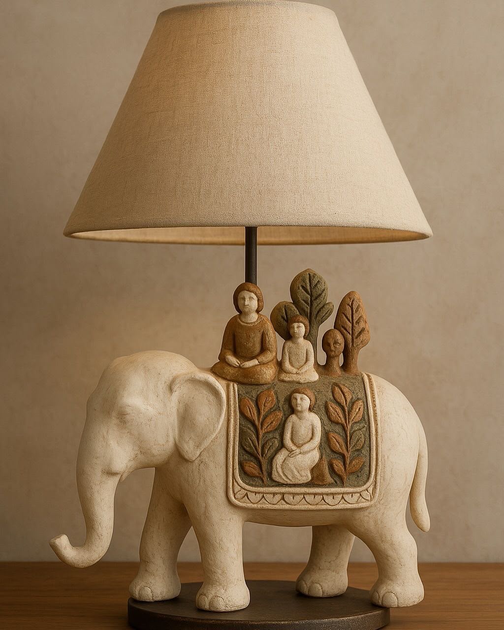 A finished lamp piece, not tied to a specific Portfolio case.