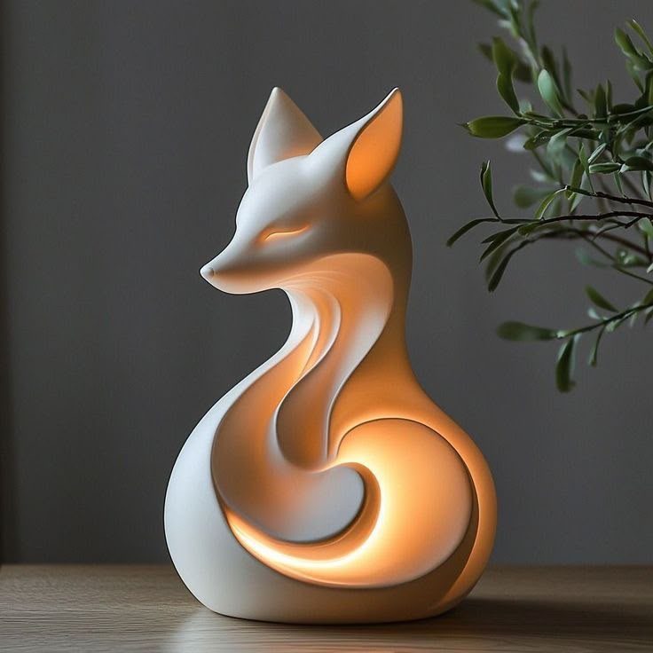 Flame Filigree Sculpture