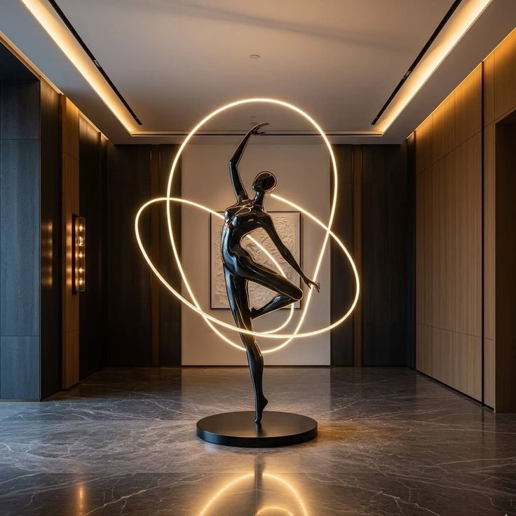 Dancing Figure Lamp